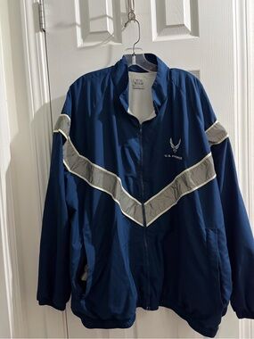 U.S. Air Force Men's Navy PTU Windbreaker Jacket
